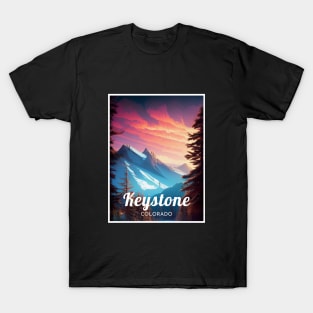 Keystone Colorado United states ski T-Shirt